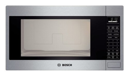 Bosch - 500 Series 2.1 Cu. Ft. Built-In Microwave - Stainless Steel