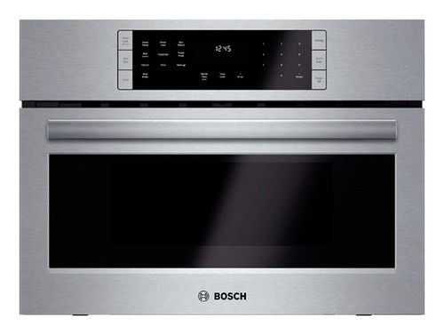 Bosch - 800 Series 1.6 Cu. Ft. Built-In Microwave - Silver