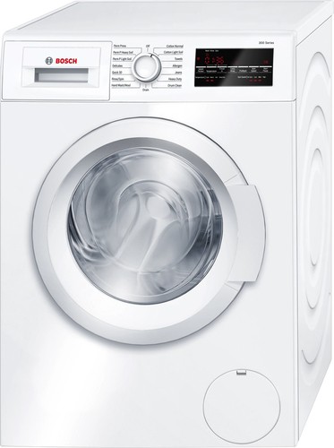 Bosch - 2.2 Cu. Ft. 15-Cycle High-Efficiency Compact Front-Loading Washer - White
