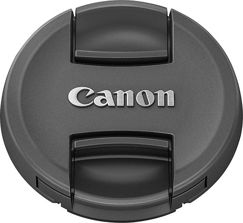 Canon - E-55 Lens Cap - Black