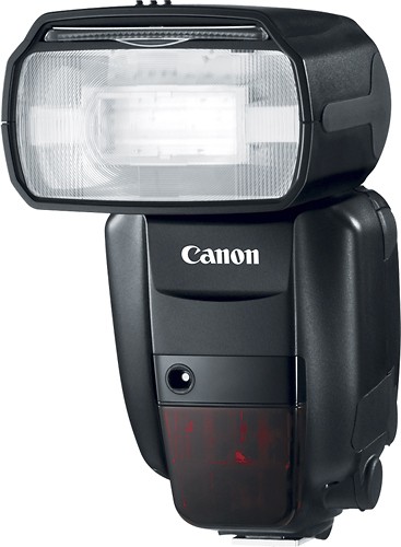 Canon - Speedlite 600EX-RT External Flash - Black