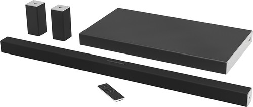 VIZIO - SmartCast™ 5.1-Channel Soundbar System with 6" Wireless Subwoofer - Black
