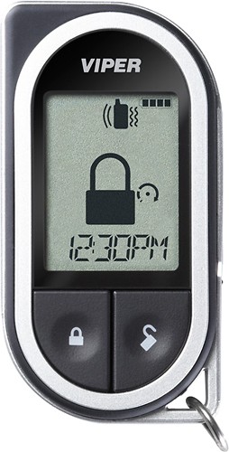 Viper - Responder LC 2-Way Remote for Select Viper Security and Remote Start Systems - Black