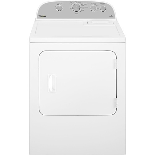 Whirlpool - 5.9 cu. ft. 12-Cycle Electric Dryer - White