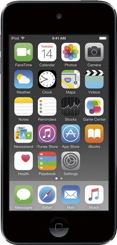 Apple - iPod touch® 64GB MP3 Player (6th Generation - Latest Model) - Space Gray