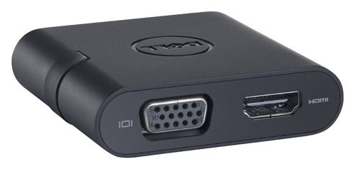 Dell - Graphic Adapter for Select Dell Systems - Black