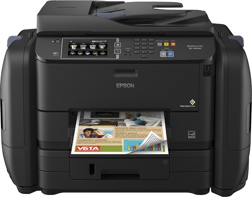 Epson - WorkForce Pro WF-R4640 EcoTank Wireless All-In-One Printer - Black