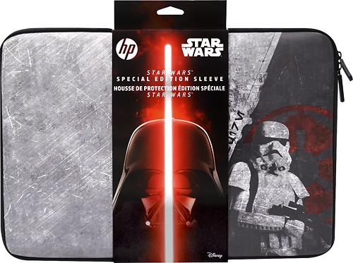 HP - Star Wars Laptop Sleeve - Black/Gray