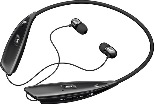 LG - Tone Ultra Wireless Stereo Headset - Black