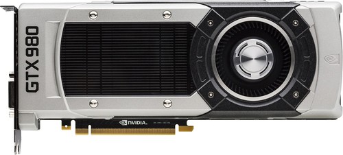 NVIDIA - GeForce GTX 980 4GB GDDR5 PCI Express 3.0 Graphics Card - Silver/Black