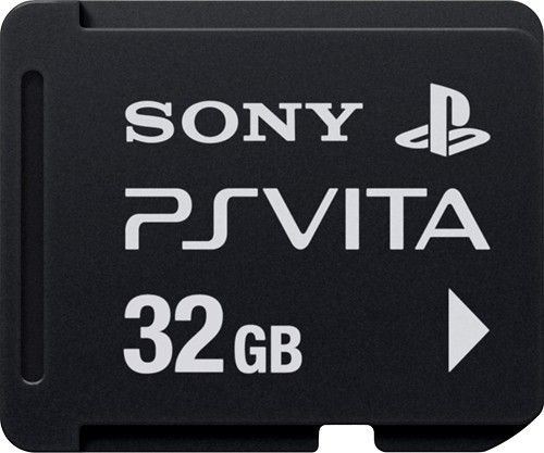 Sony - 32GB Memory Card for PlayStation Vita - Black