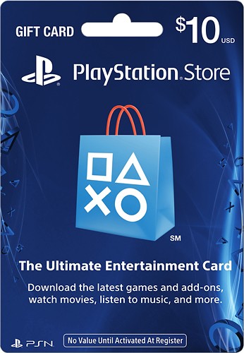 Sony - $10 PlayStation Network Card