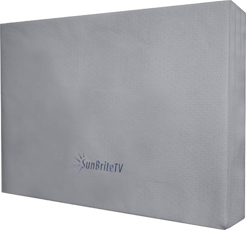SunBriteTV - Outdoor Dust Cover for Most 46" Nonarticulating Wall-Mount TVs - Gray
