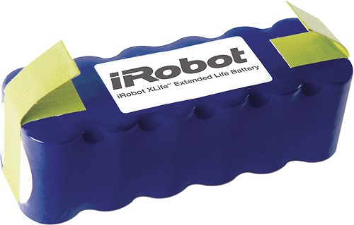 iRobot - Xlife Extended Life Battery for Select iRobot Robotic Vacuums - Blue
